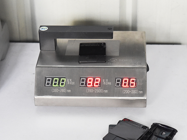 Infrared transmittance tester